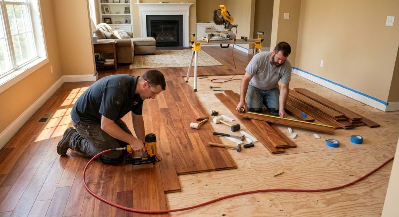 Cherry Floor Polishing Service