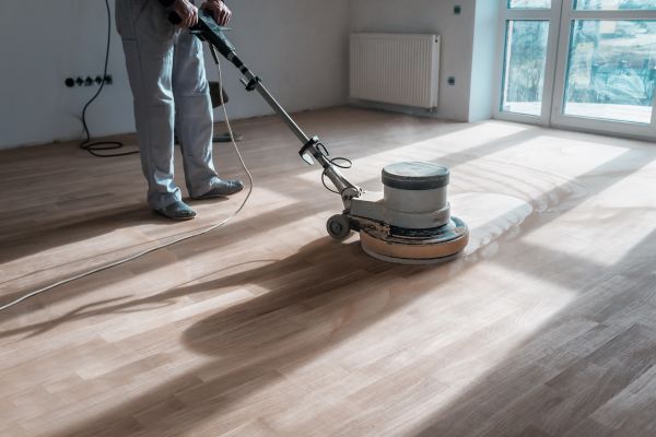Wood Floor Buffing